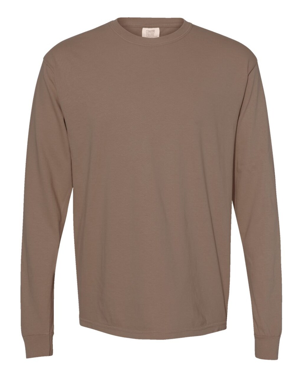 Comfort Colors® Garments Dyed Heavyweight Crewneck Long Sleeve T-Shirt